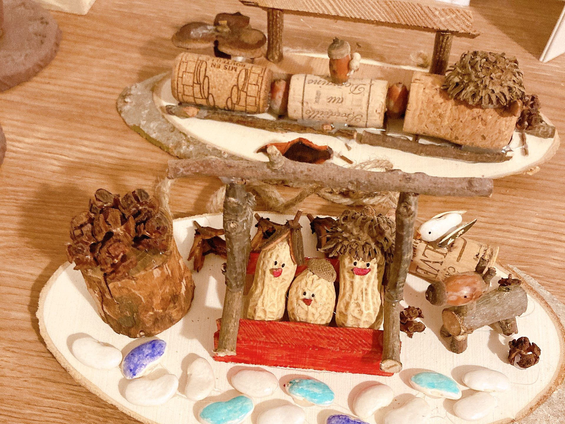 タペストリー作りの作品