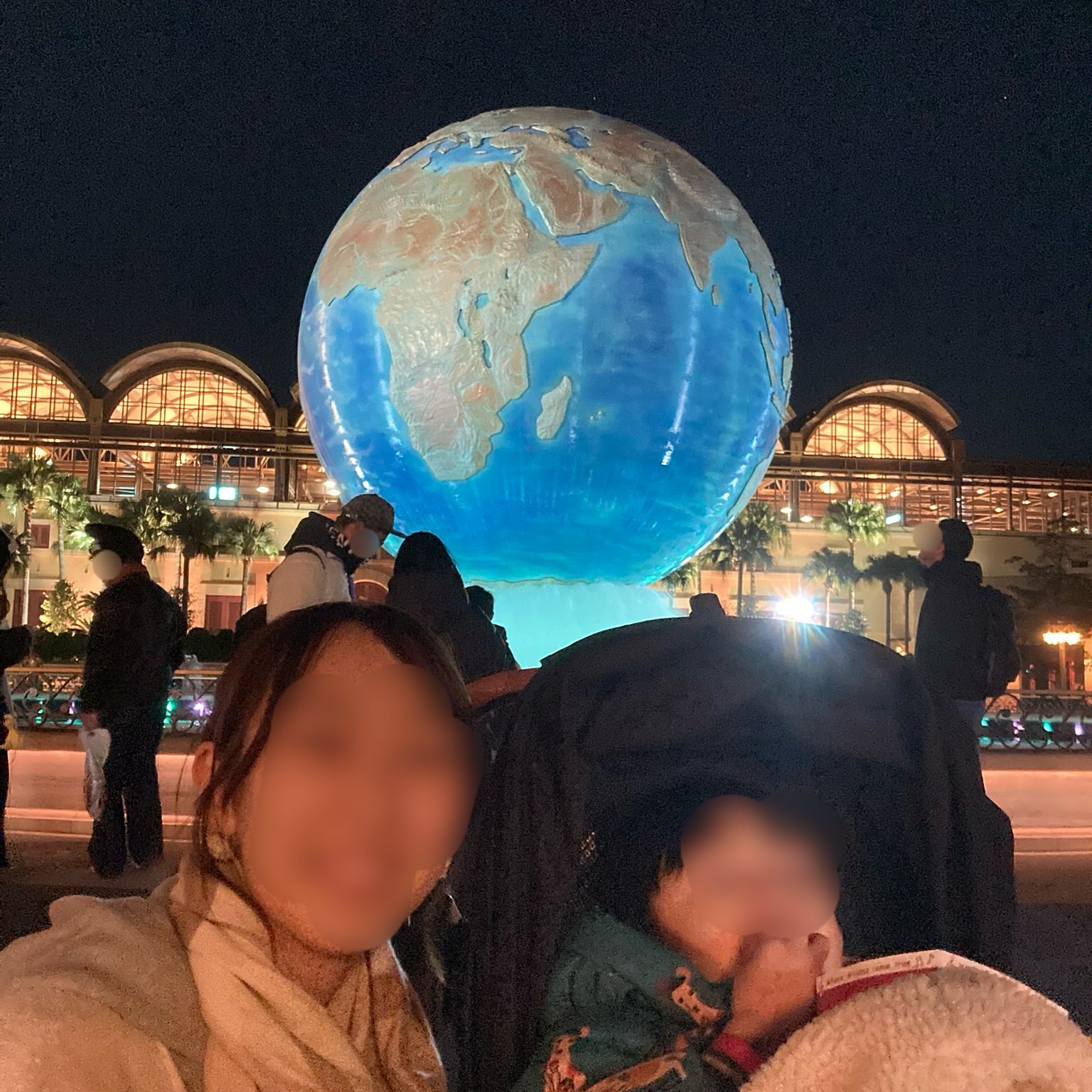 退園前の記念撮影