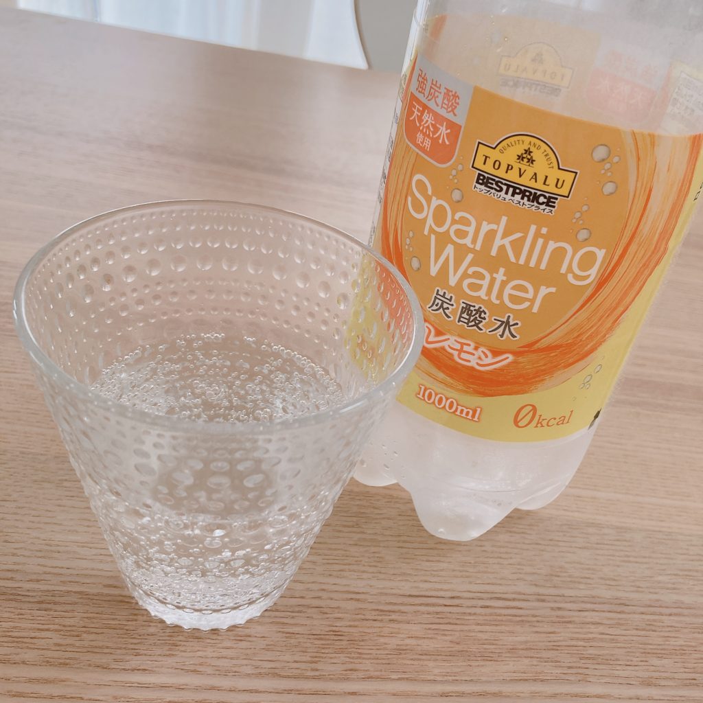 レモン炭酸水