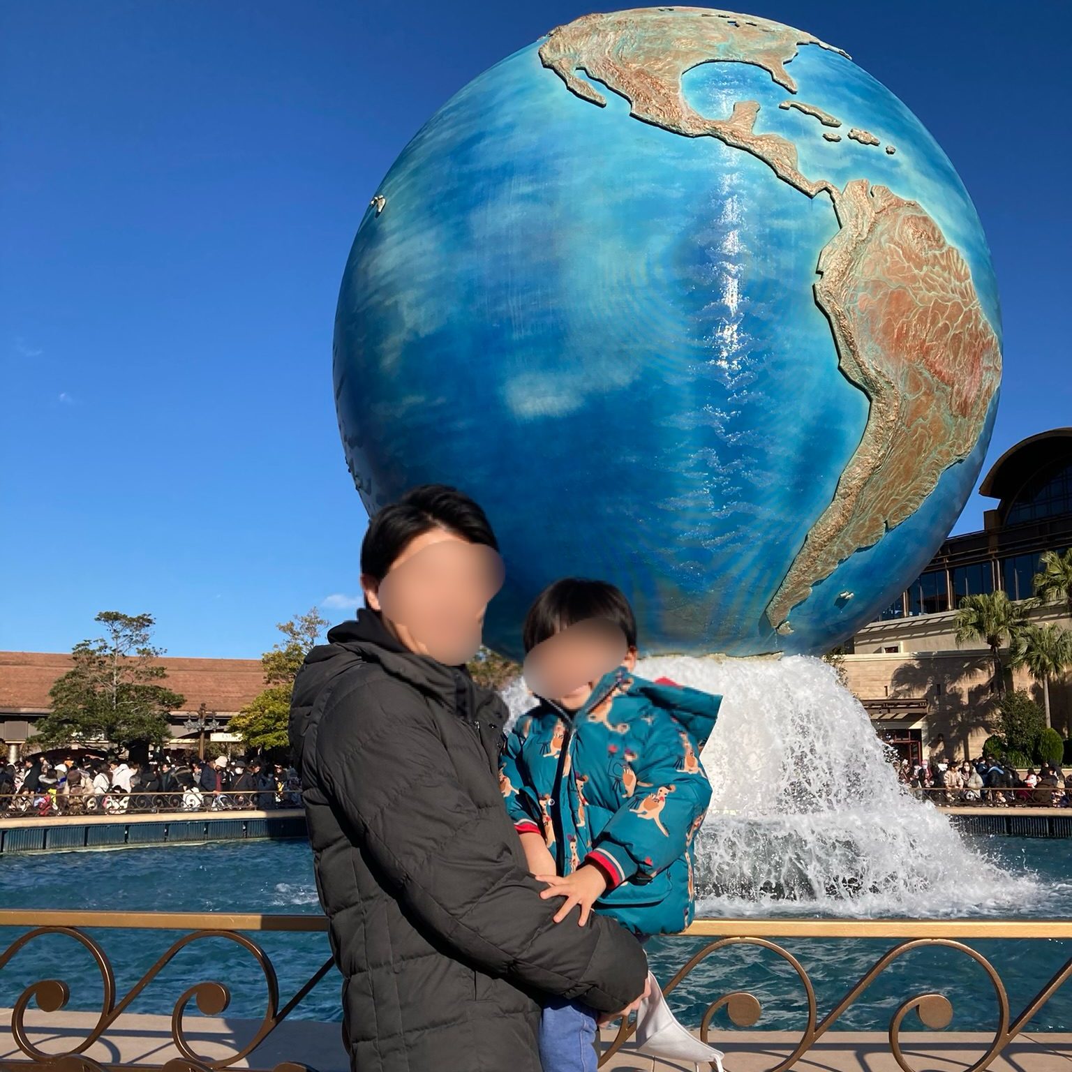 入園後の記念撮影