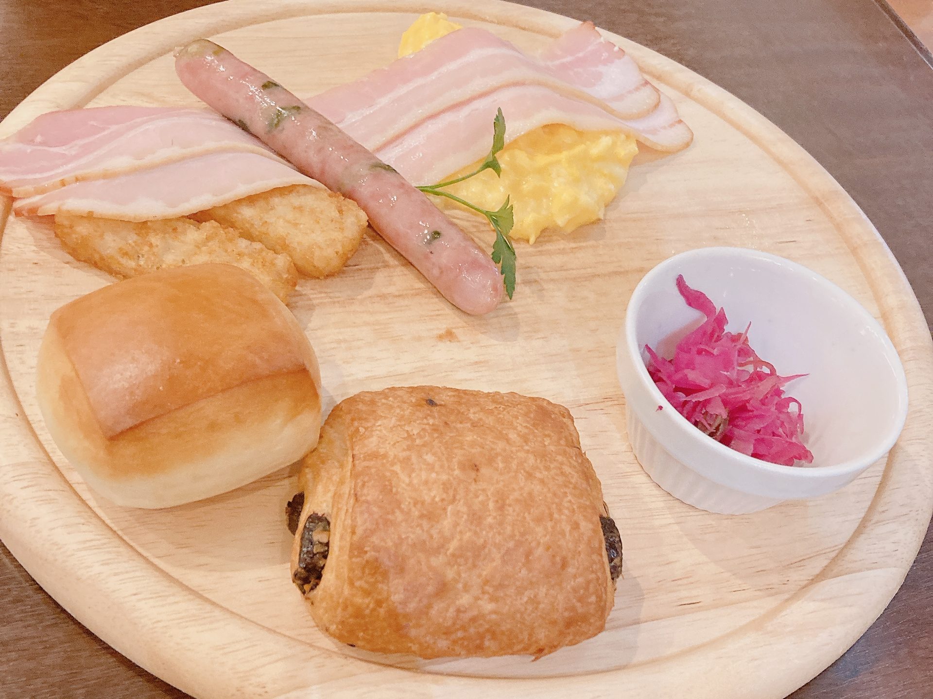 子ども用朝ごはんプレート